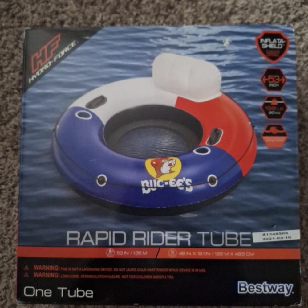 Buccees Lake or Beach Riding Tube